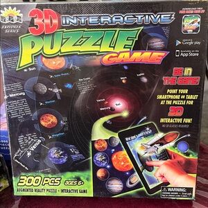 New 3D Interactive Puzzle Game - Black - Popar Explorer Series